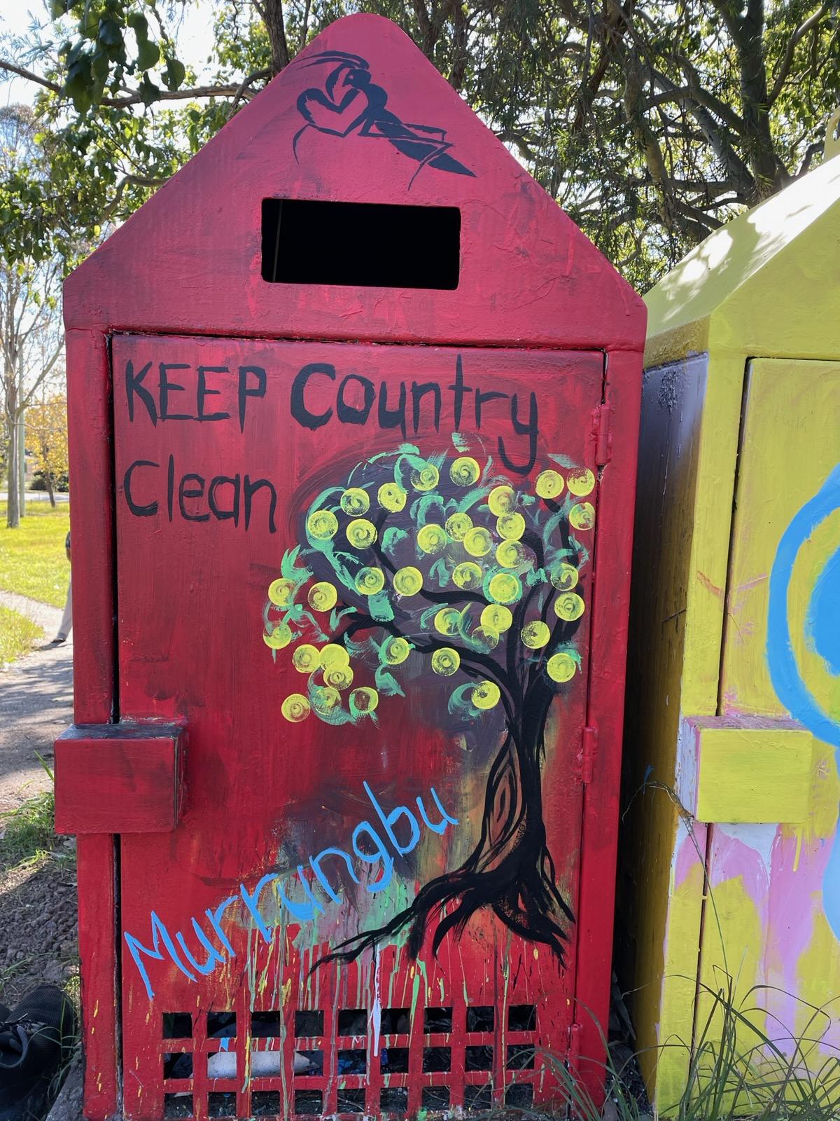 "keep country clean"